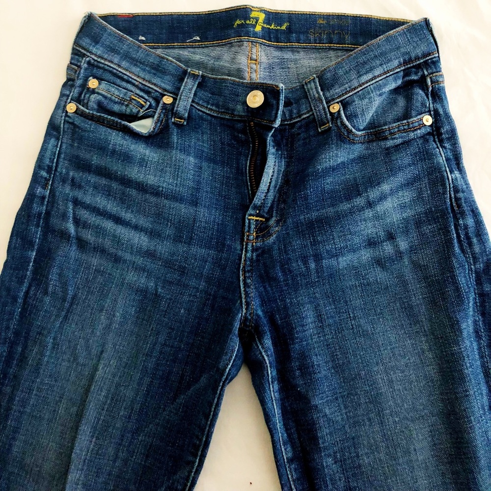 7 For All Mankind, The Ankle Skinny Jeans